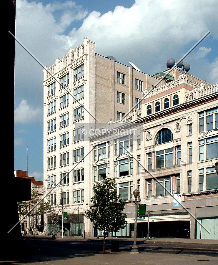 View from the west across Wyoming Avenue