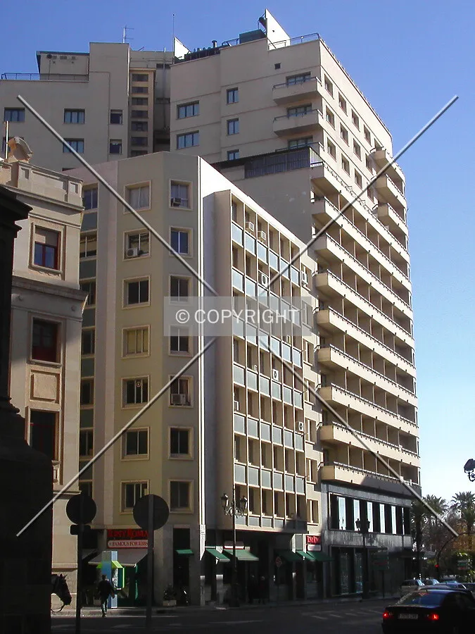 The hotel as seen from the north-west