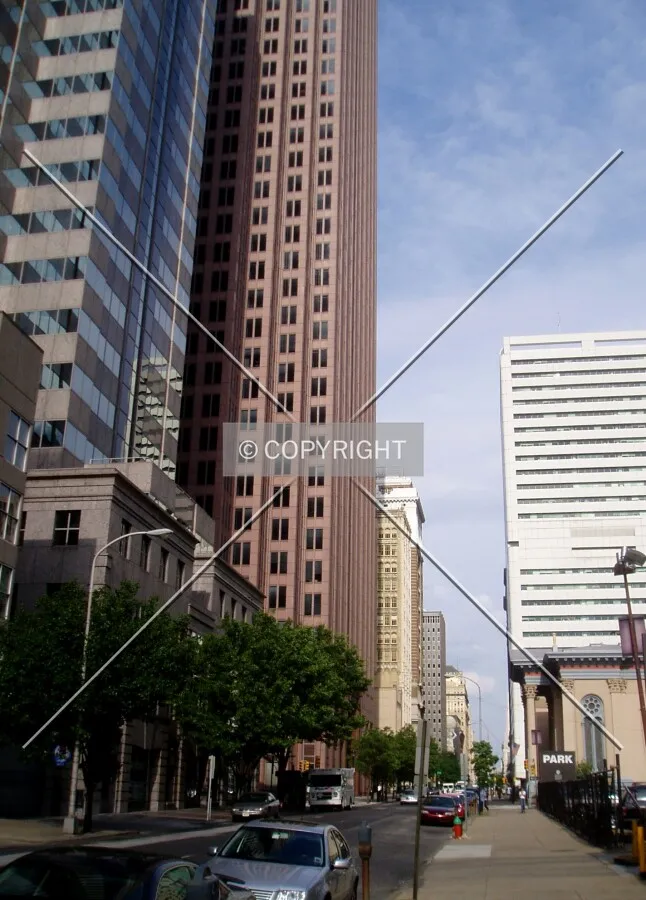Looking west from North 18th Street