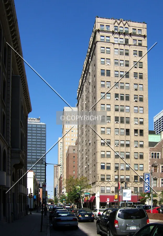 View north from Chancellor Street