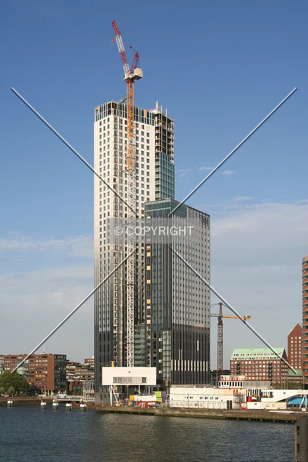 View from Erasmusbrug