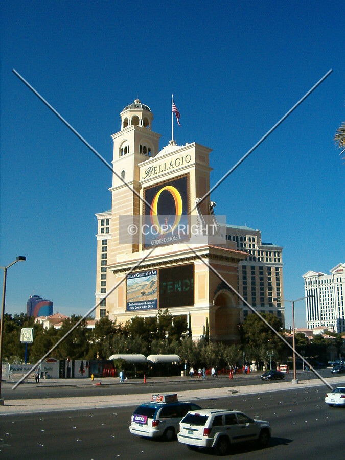 View from Las Vegas Boulevard
