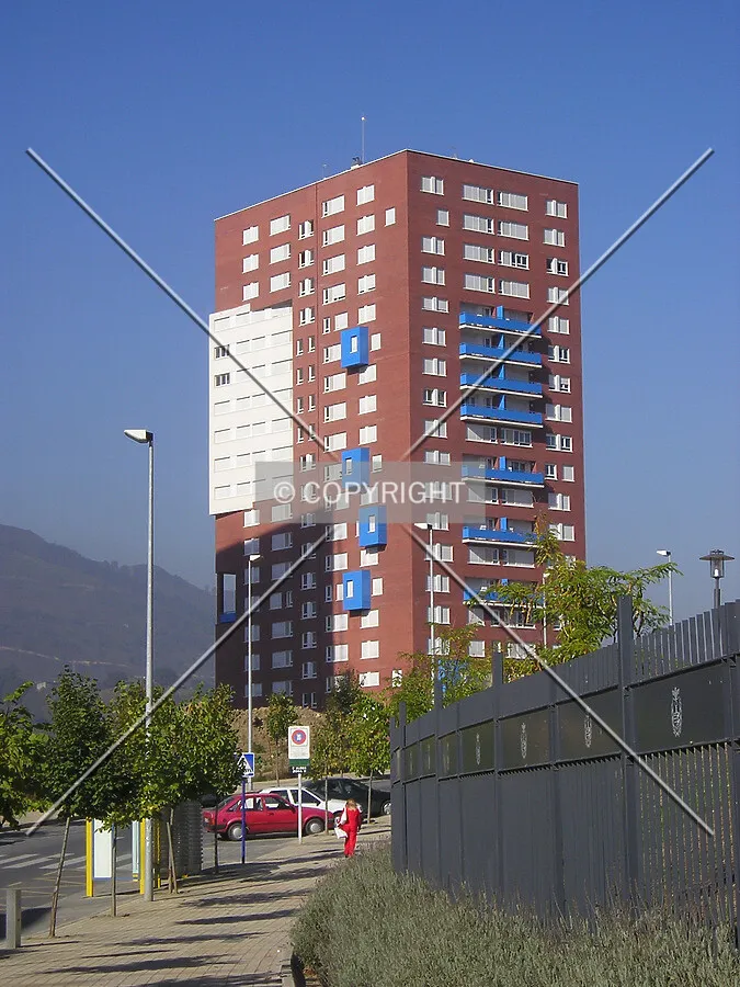 View of the west and south facades