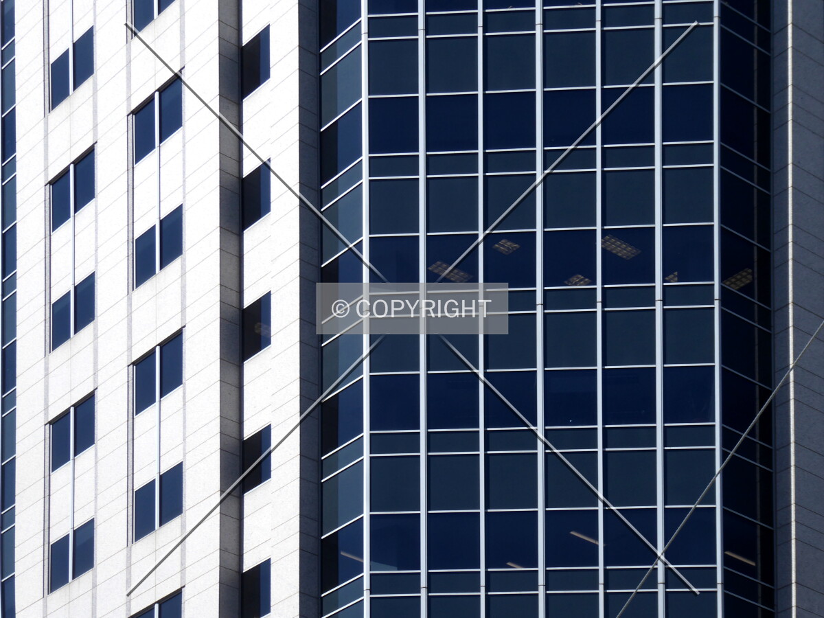 Northwest facade detail