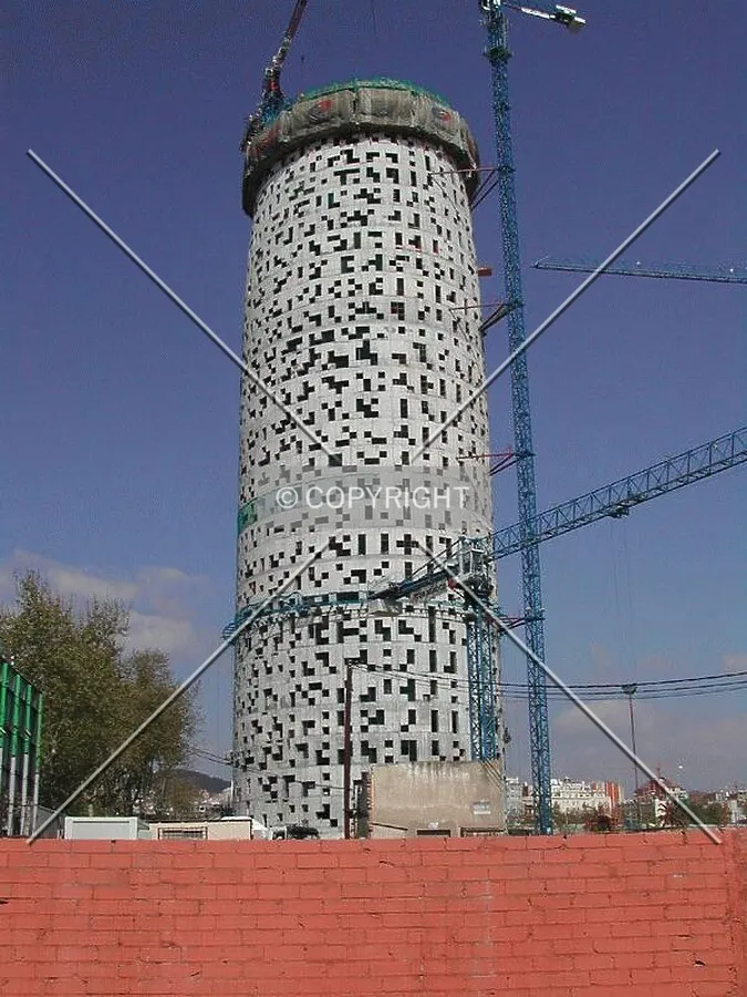 View of the building from the south