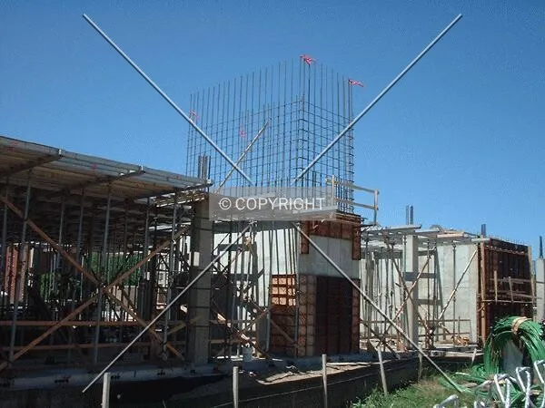 Tower construction from Lyndale Avenue