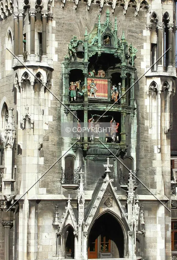 The clock of City Hall