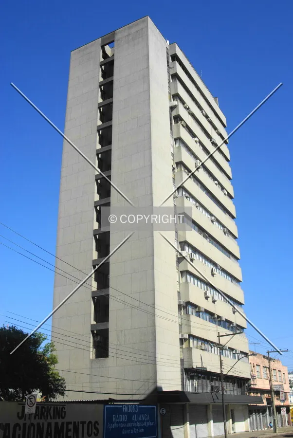 View from across Barros Cassal Street