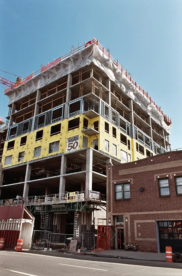 View from the west