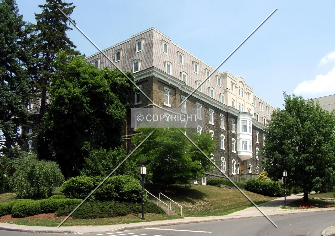 View from the southeast at Eddy Street and Dryden Road