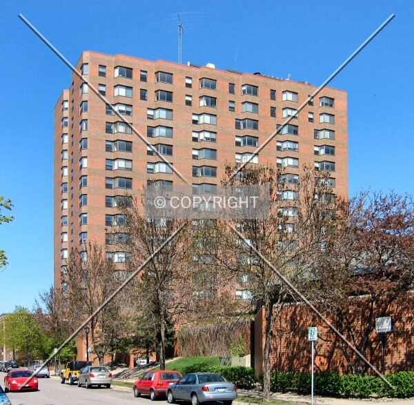 View to the north from Lincoln Avenue