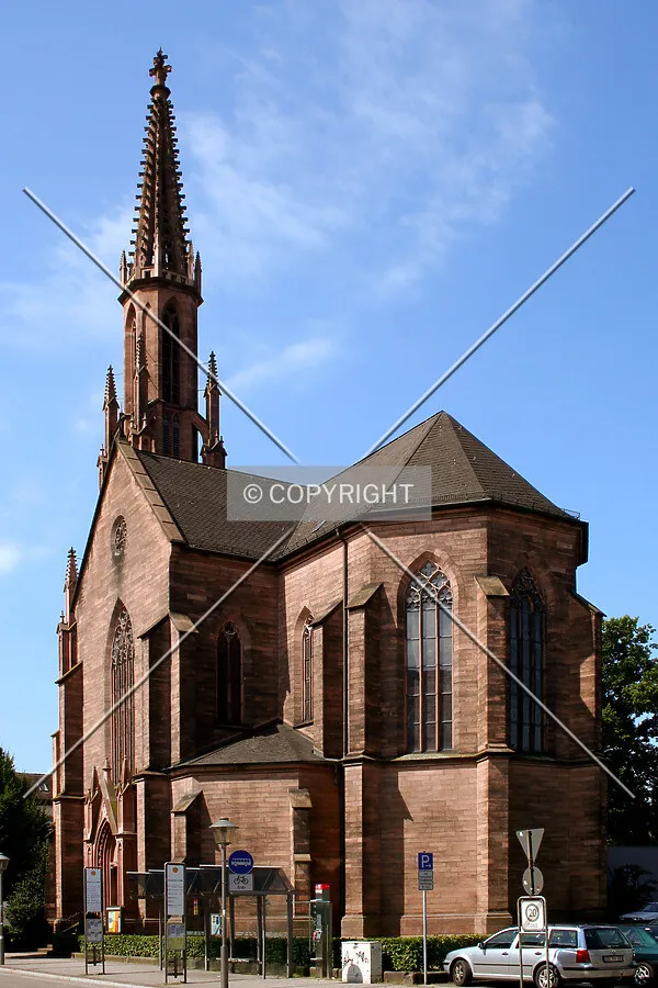 View from the northeast
