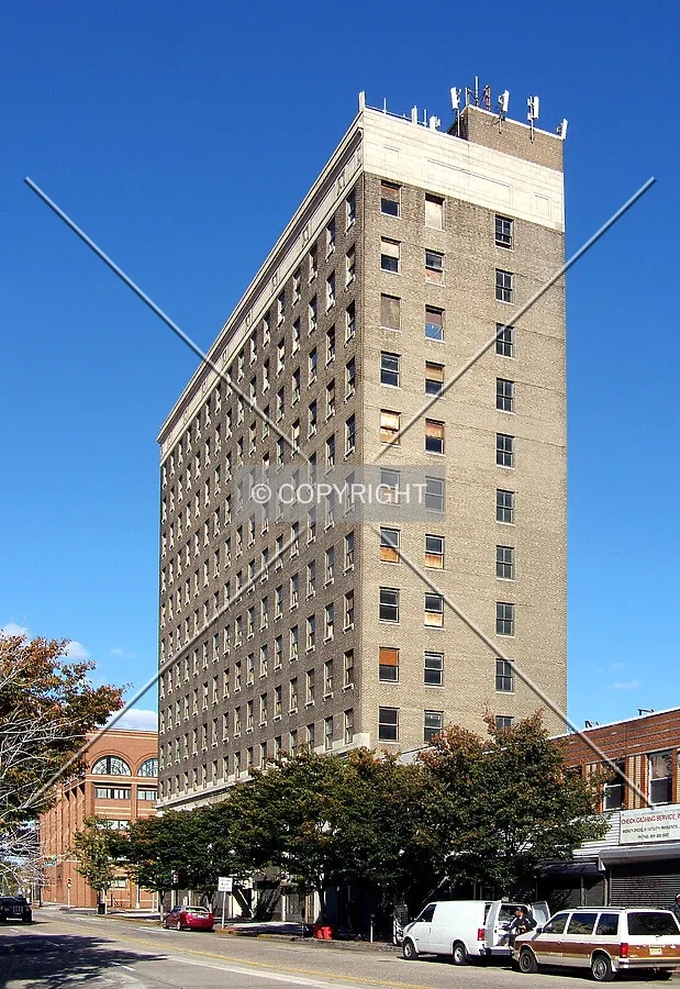 View from the southwest on Broadway