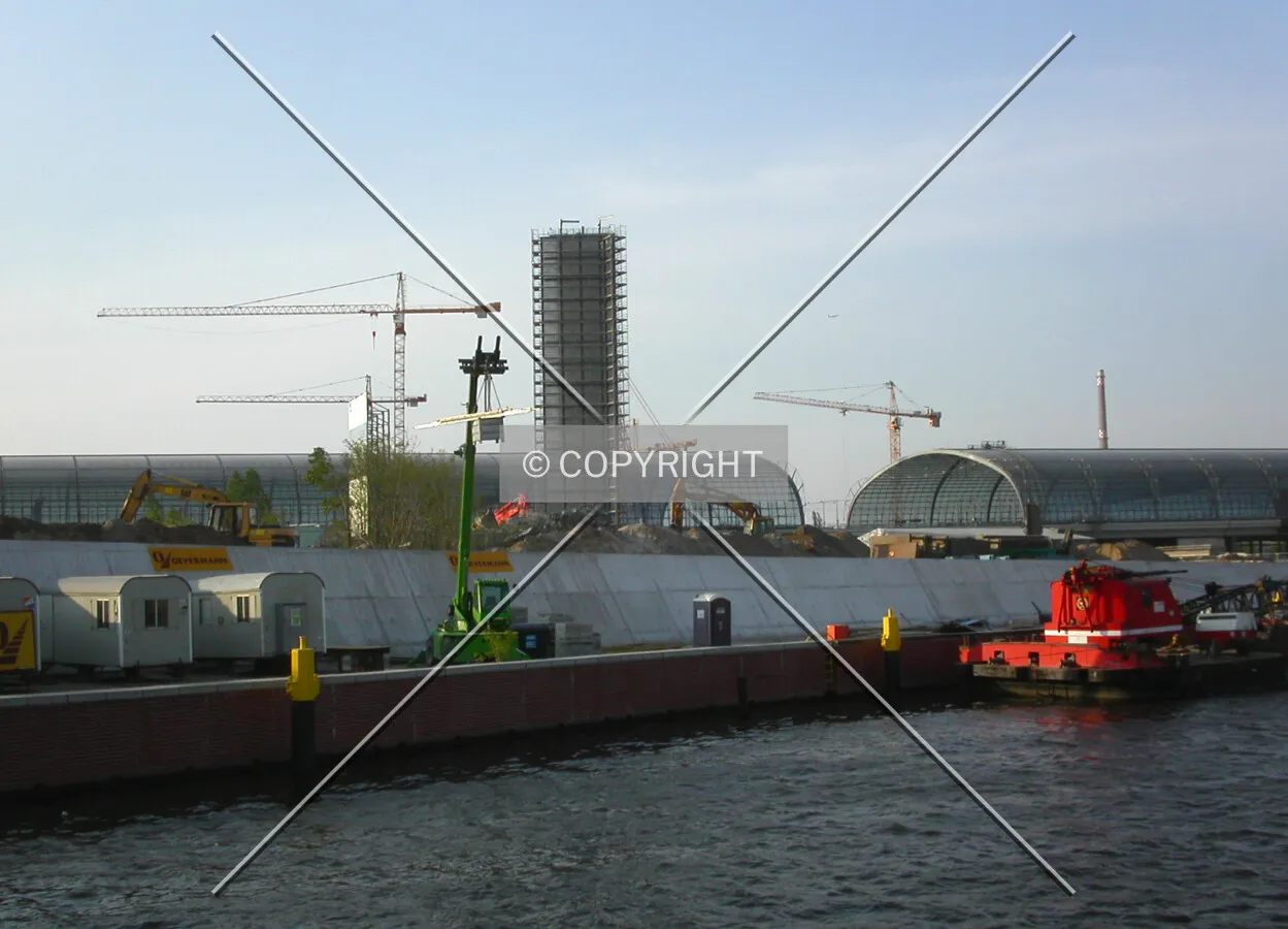 Works as seen from the Spree River