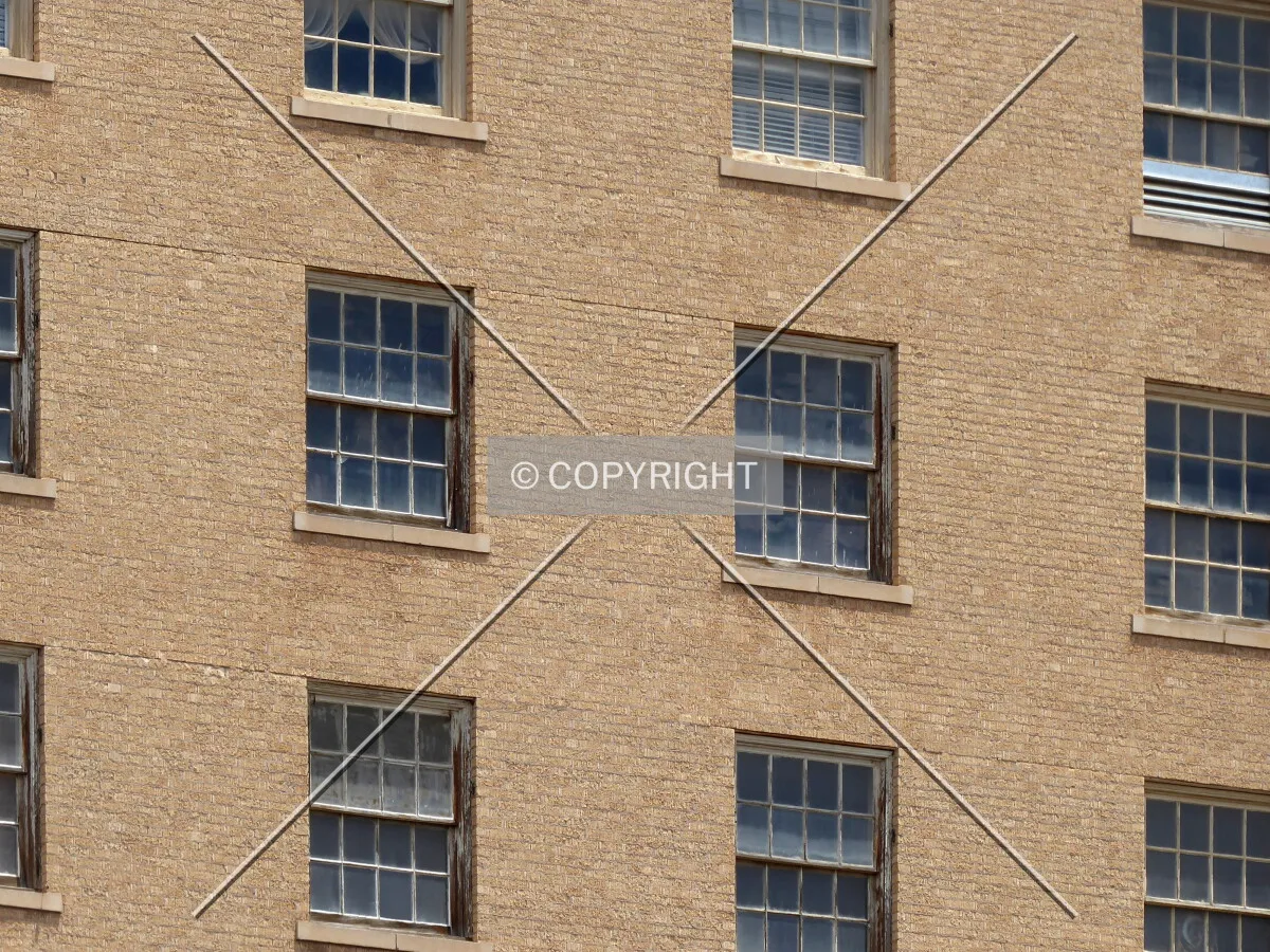 Southern facade detail