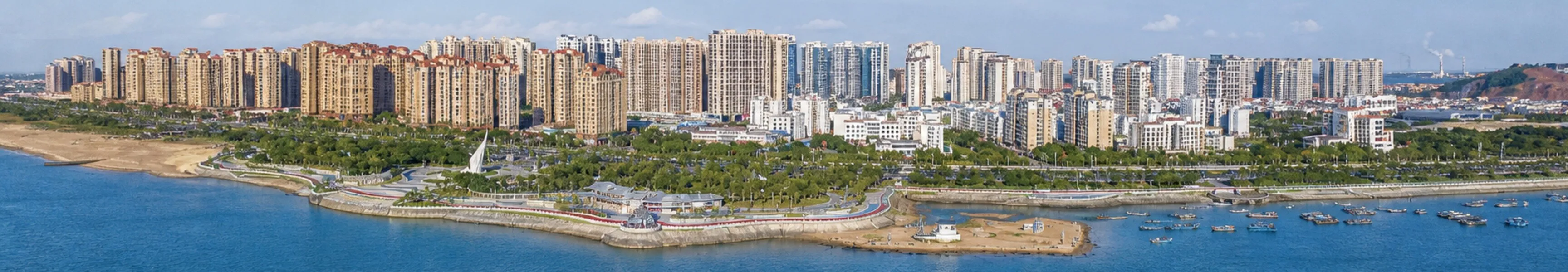 Panorama of Fangchenggang