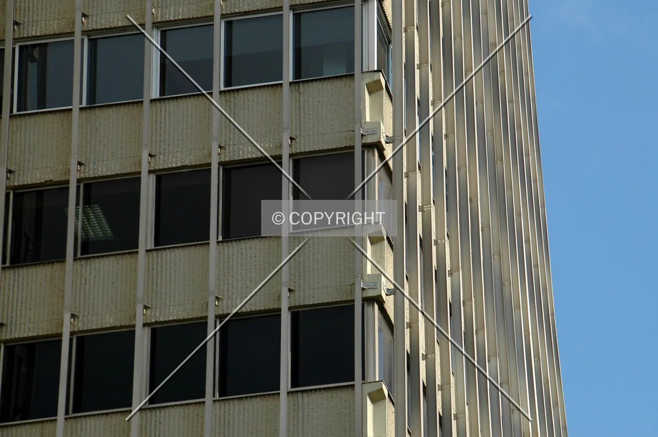 Southwest corner