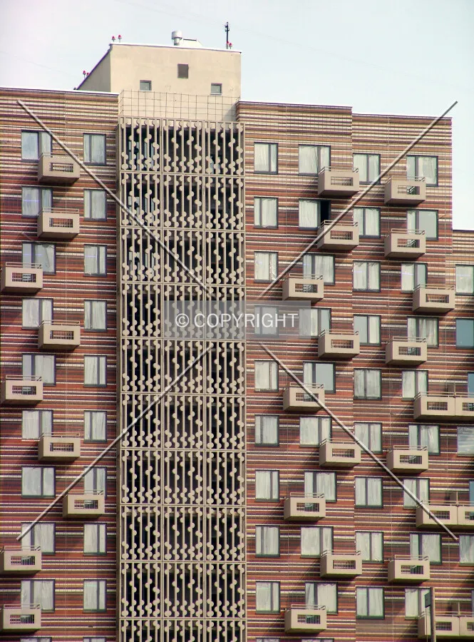 The upper floors