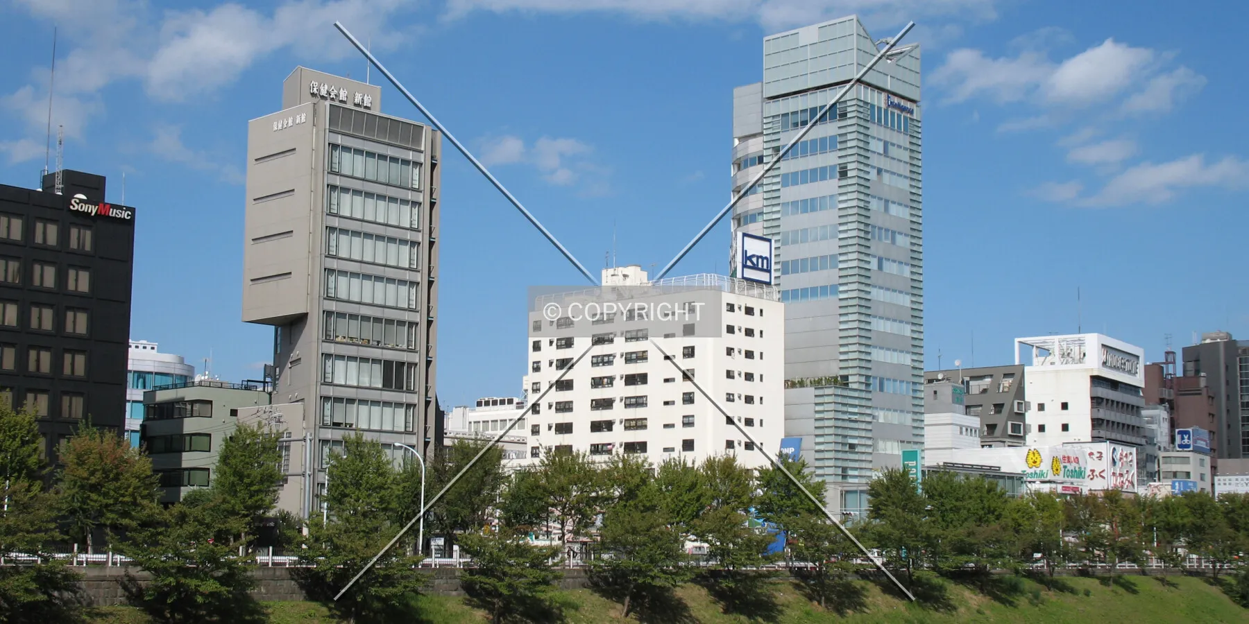 View from the south