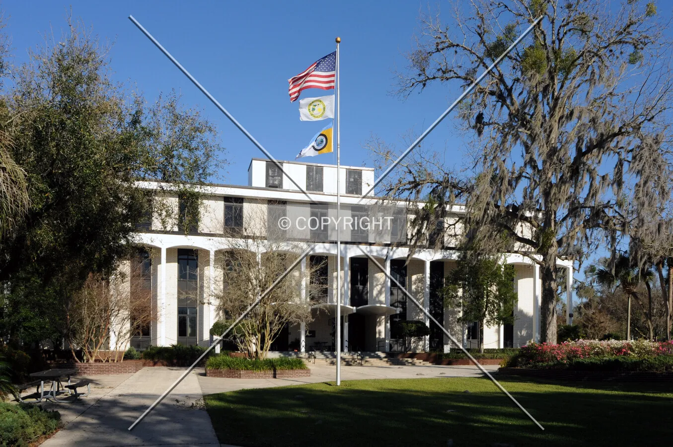 View from the west
