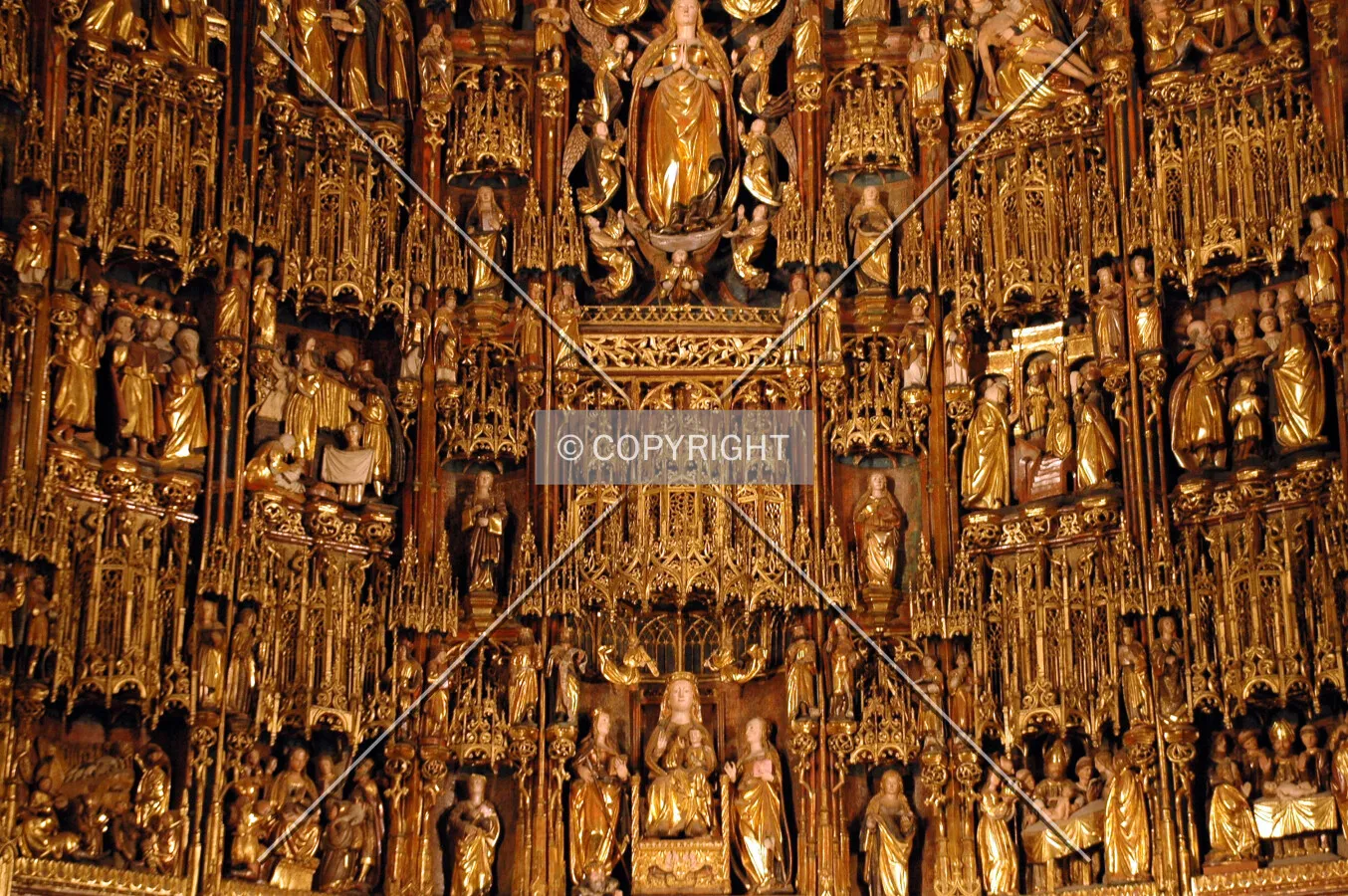 Altarpiece detail