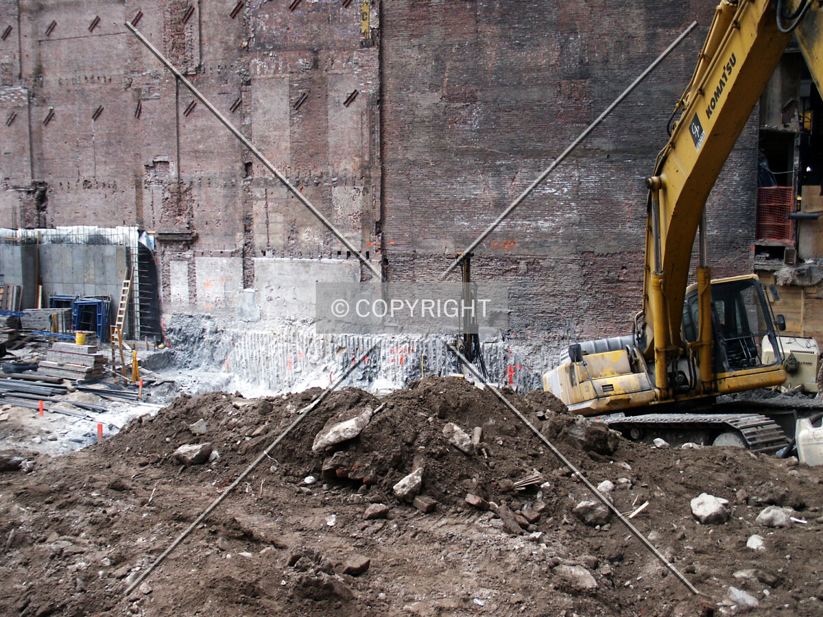Northern edge of the site