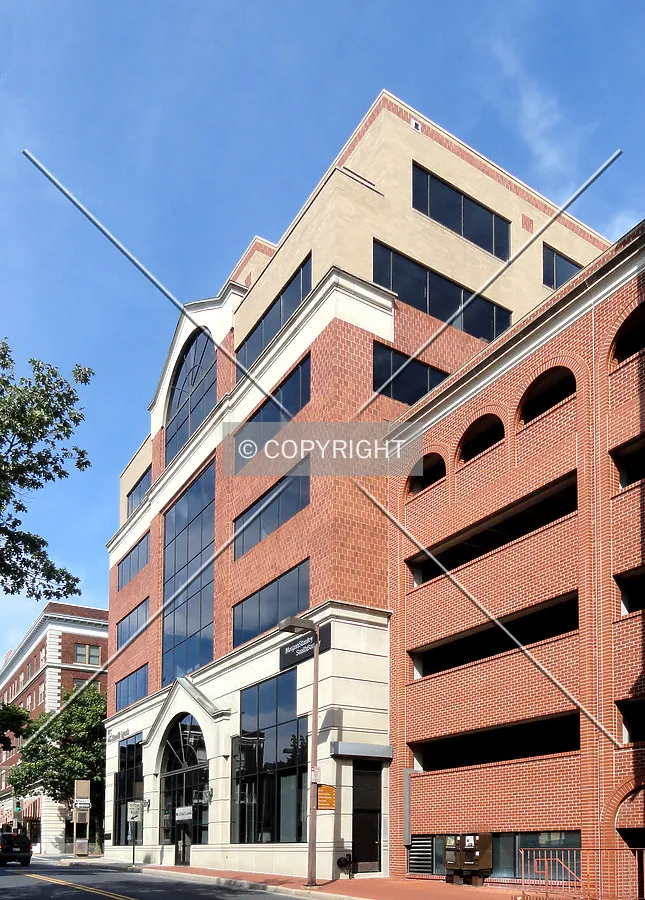 From across South Court Street to the southwest