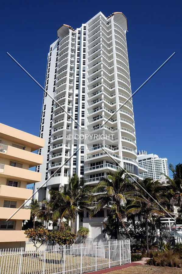 View from the southeast