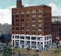 Vintage view from the southeast