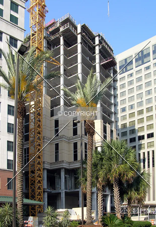 Looking southwest from Poydras Street