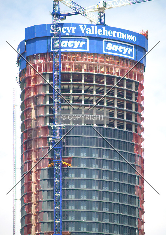 Top floors seen from the east