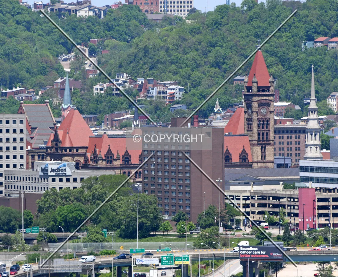 View from the southwest