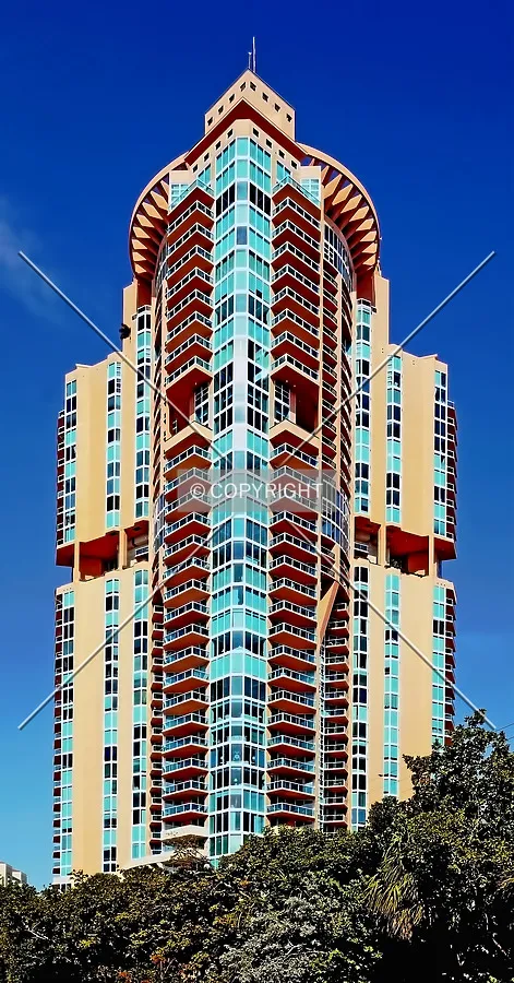 Portofino Tower, Miami Beach, Florida, U.S.A.