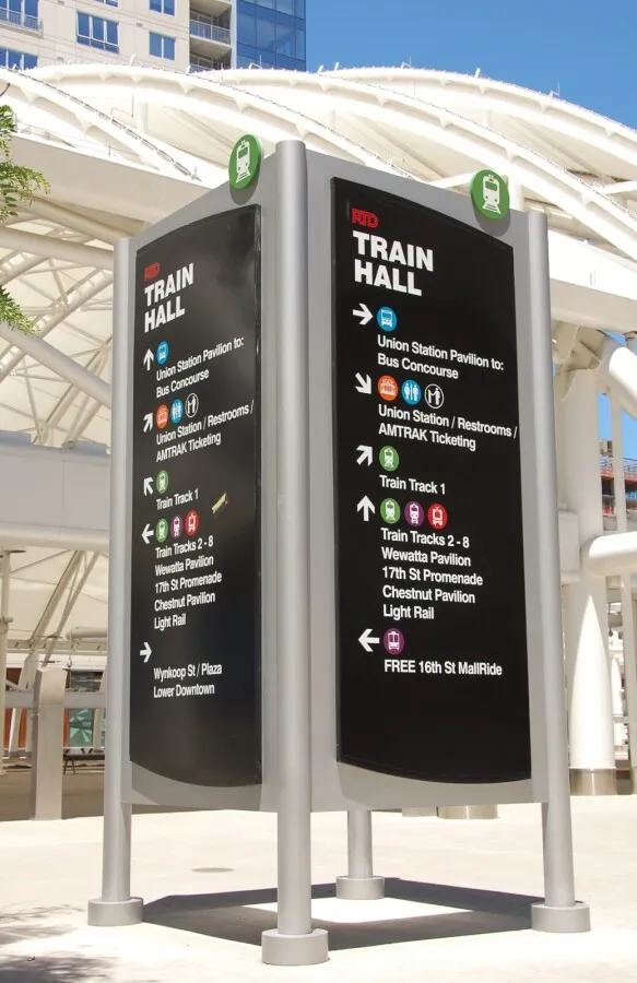 Directional signage