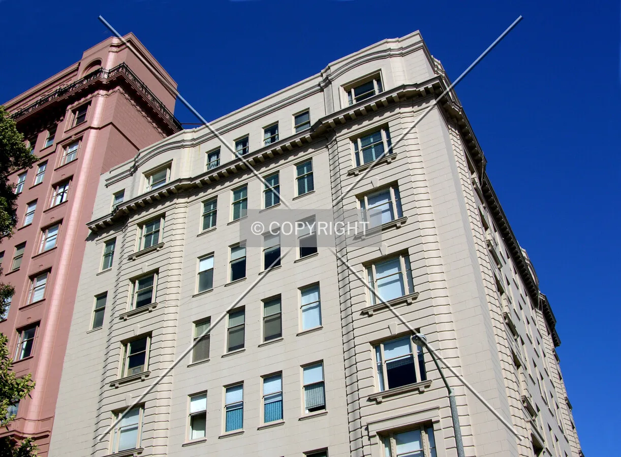 Looking up the southern side from Washington Avenue
