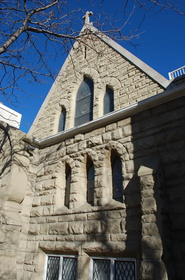 View from the southwest