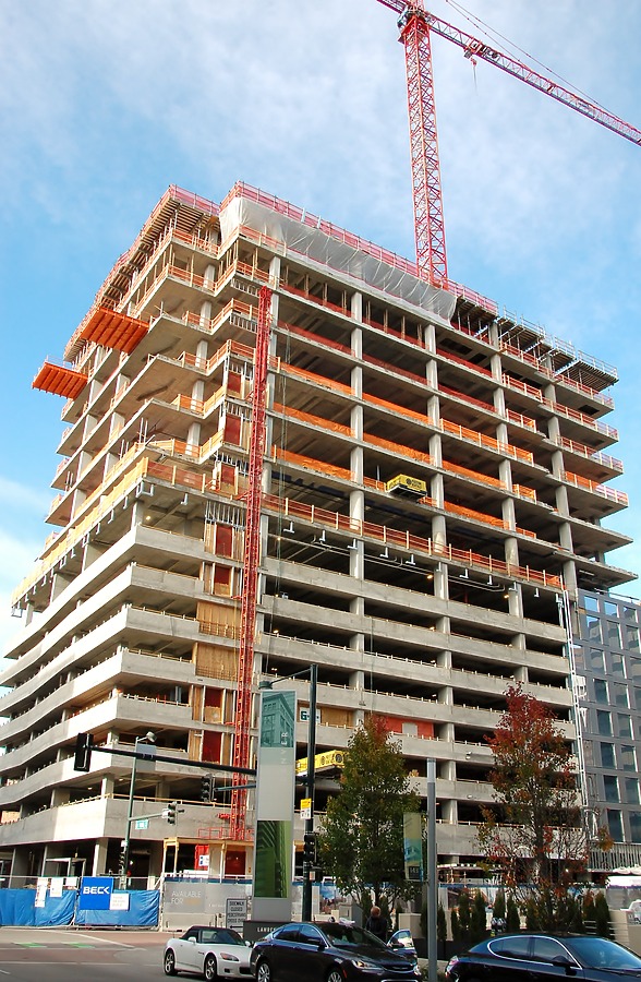 View from the southeast