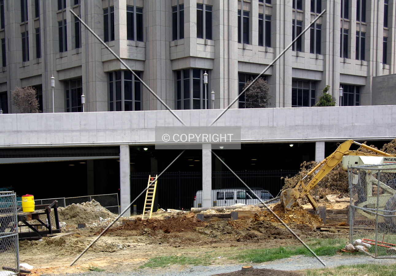 Looking east across North Church Street with the IJL Center in the background
