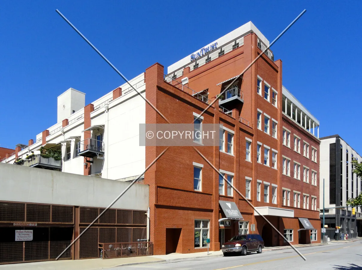 From across Cherry Street to the southeast