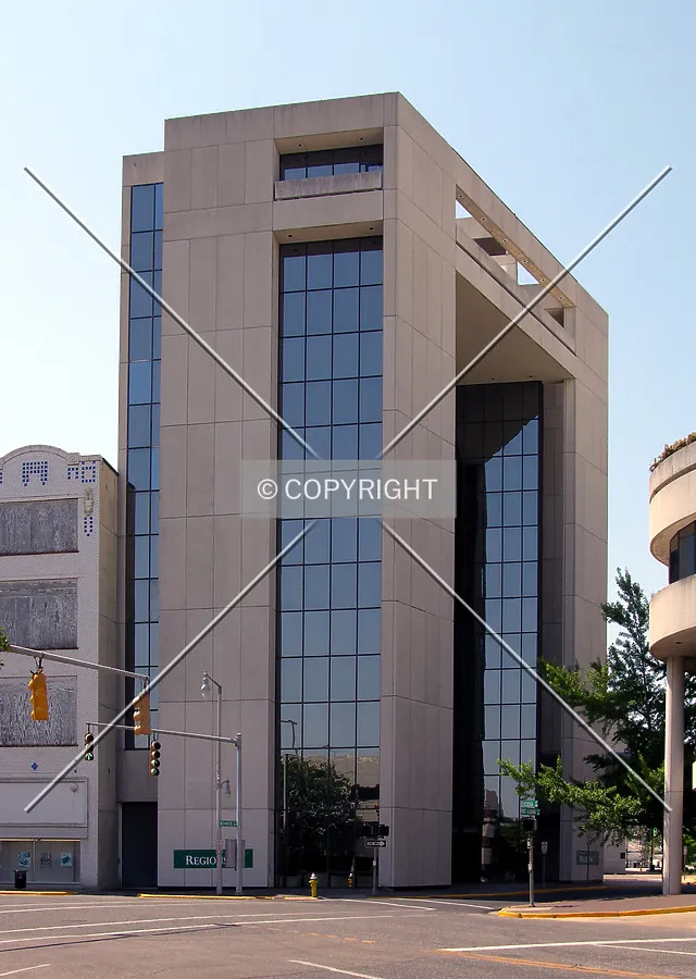 View from Coosa Street to the northeast