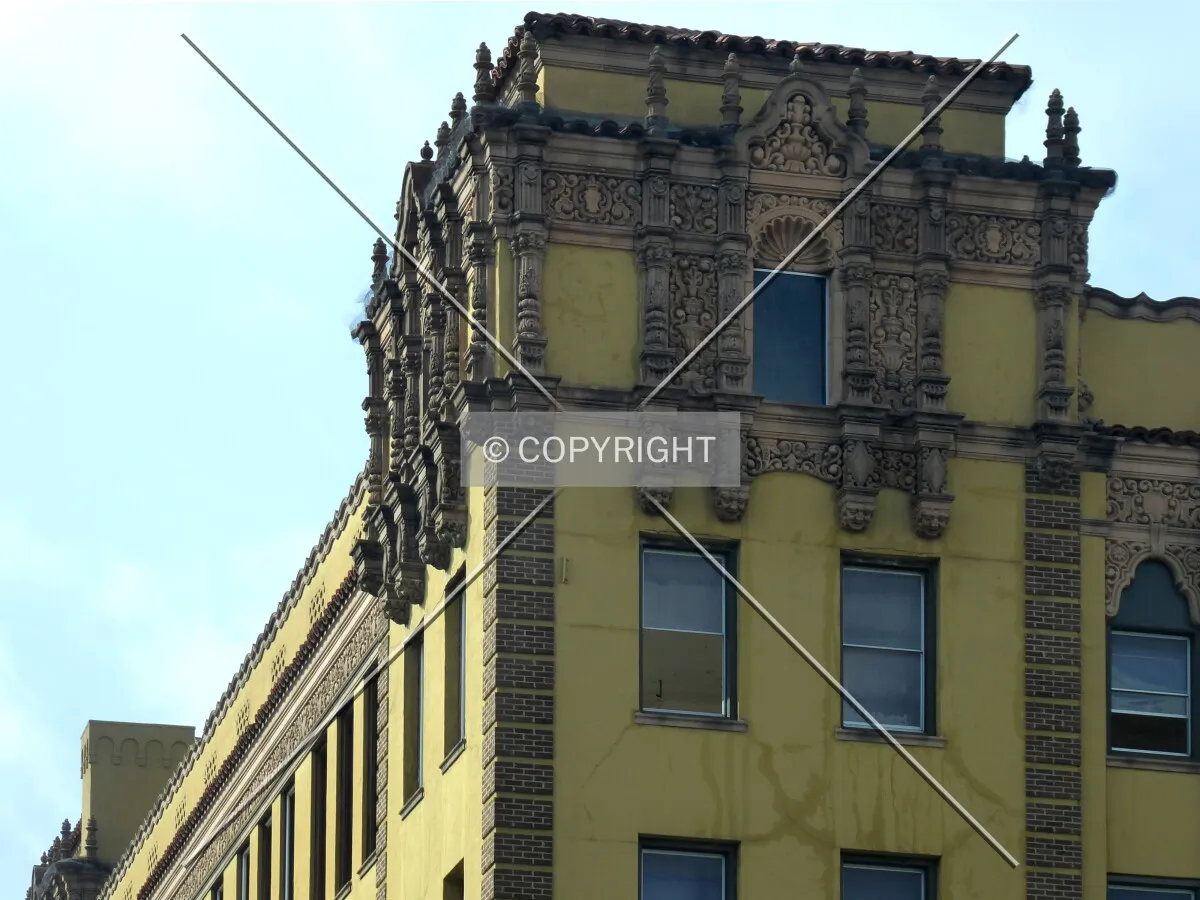 Northeast corner detail