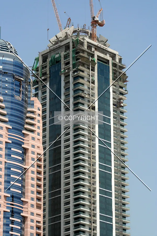 View of the top floors