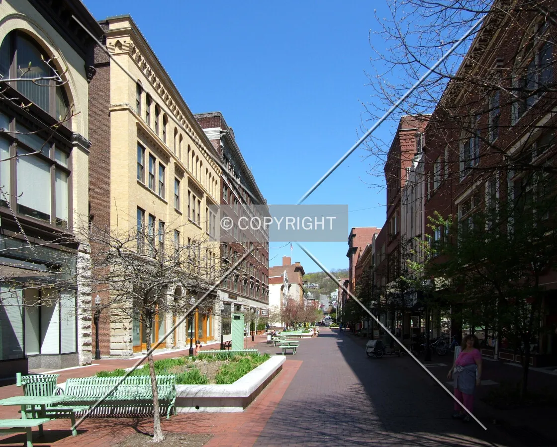 Baltimore Street from the southwest