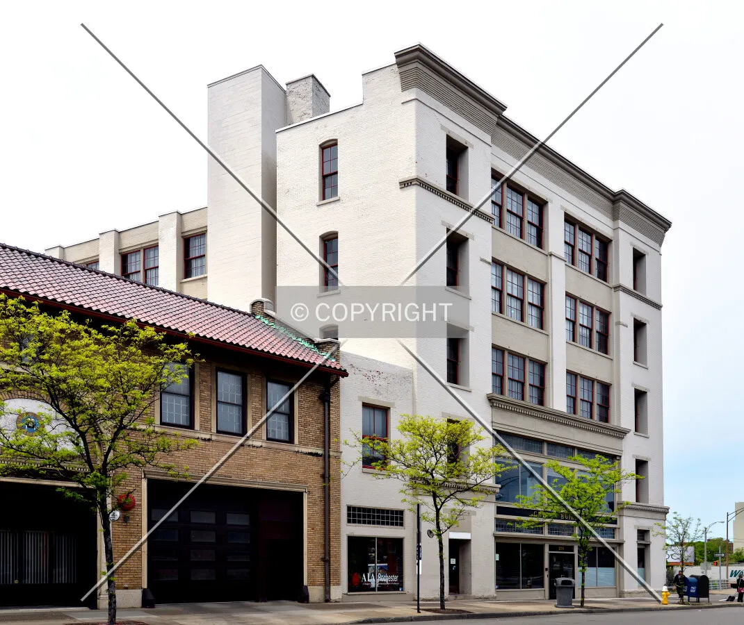 View from the southeast on St. Paul Street
