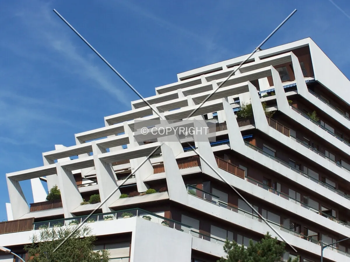 Terrasses de l'aille sud