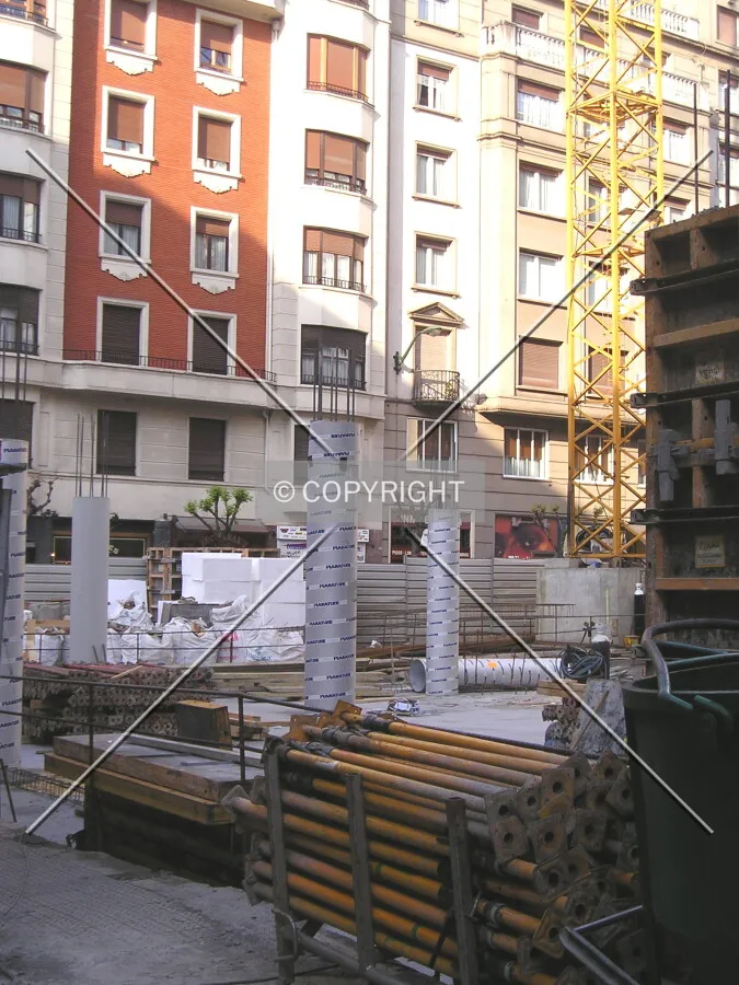 Beams for the first floor