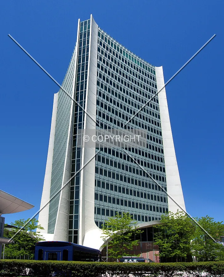 View from the southeast