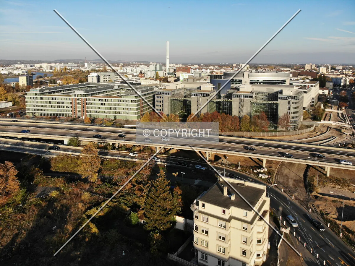 Buildings at Offenbach-Kaiserlei
