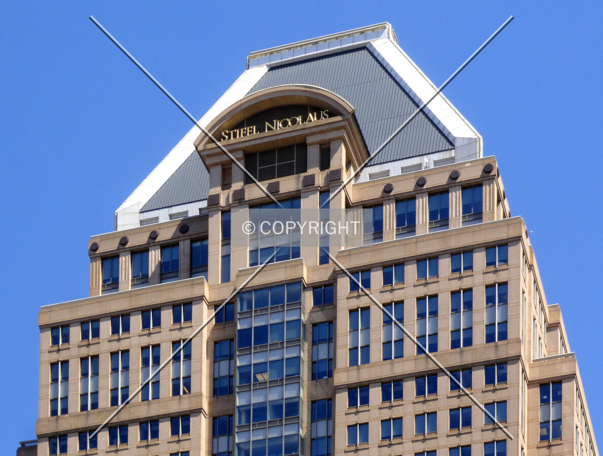 Upper floors from the west