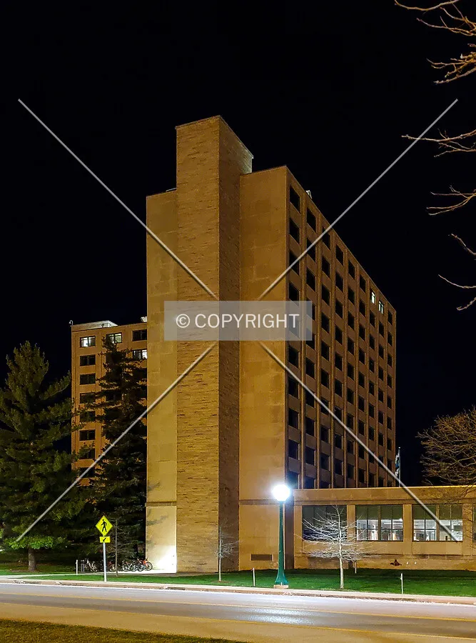 Northwest view; March 29, 2020